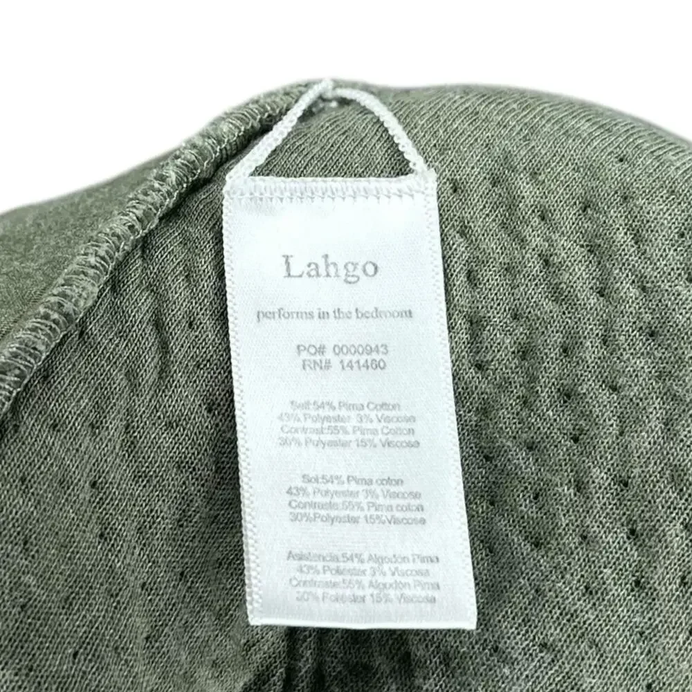 LAHGO‎ LUNYA Men's Restore Double Faced Pants Green Heather Size Medium Sweats